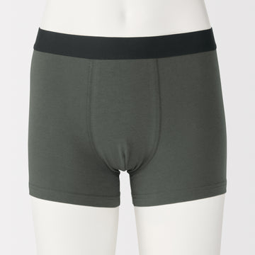 Cotton Jersey Boxer Briefs MUJI
