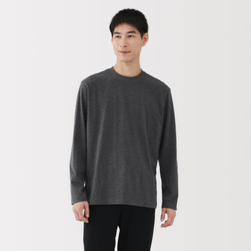 Brushed Crew Neck T-Shirt MUJI