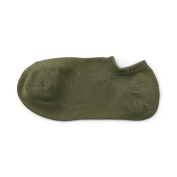 Sneaker Socks Khaki Green MUJI