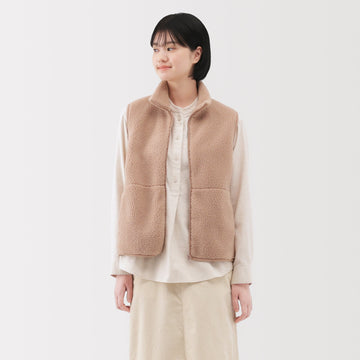Boa Fleece Vest MUJI