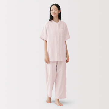 Side Seamless Lightweight Gauze Pajamas MUJI