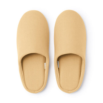 Cotton Insole Slippers Mustard MUJI