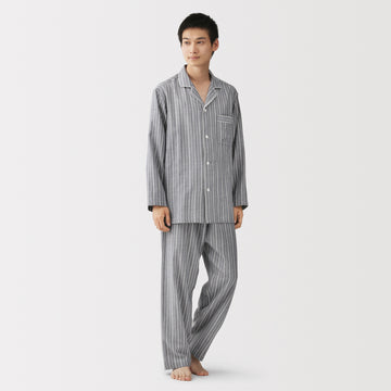 Side Seamless Double Gauze Pajamas MUJI
