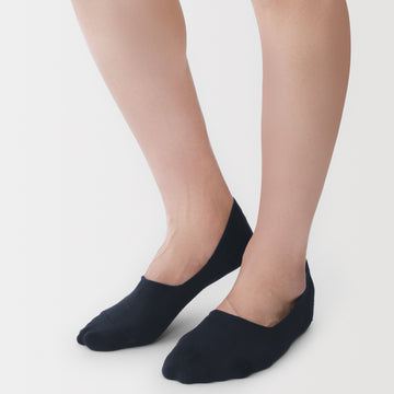 Silicone Grip No-Show Socks MUJI