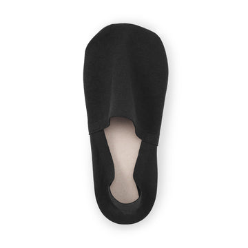 Seamless Toe High Cut No-Show Socks Black MUJI