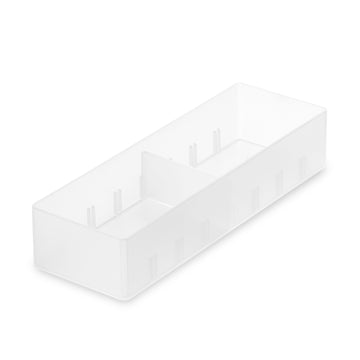 Polypropylene Desk Organizer 3 (W6.7 x D20 x H4 cm) MUJI
