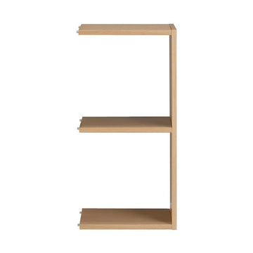 Additional Stacking Shelf - Oak - 2 Tiers MUJI