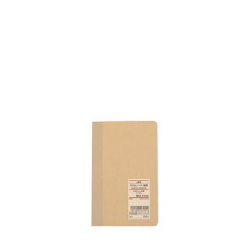 Open-Flat Plain Notebook Slim A6 MUJI