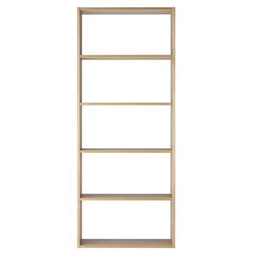 Stacking Shelf - Oak Wide - 5 Tiers MUJI