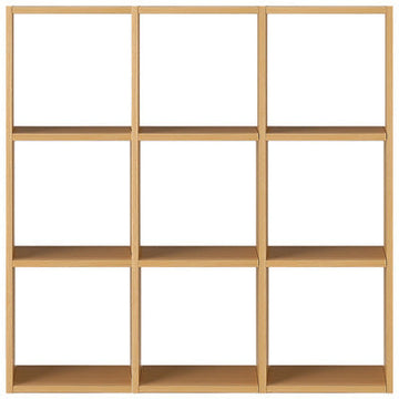 Stacking Shelf - Oak 3 x 3 Default Title MUJI