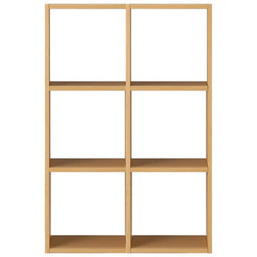 Stacking Shelf - Oak 3 x 2 Default Title MUJI