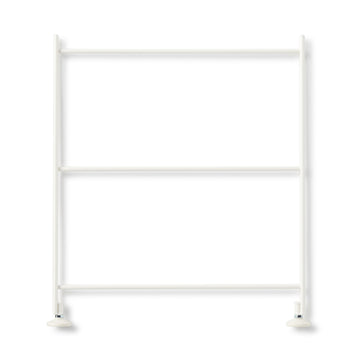 SUS Shelving Unit Additional Frame - White Grey - Mini MUJI