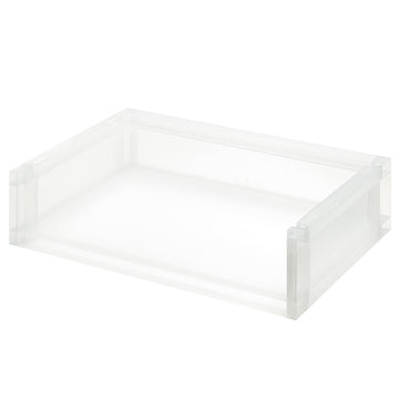Polypropylene Storage Rack Extra Shallow MUJI