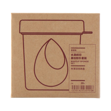 3D Makeup Sponge Set MUJI