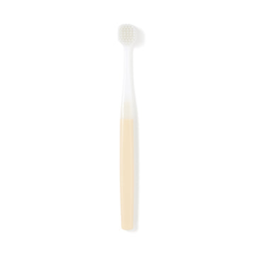 Replaceable Head Wide Soft Toothbrush - Yellow MUJI