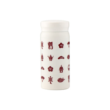 Lucky Charms Stainless Steel Heat & Cold Retaining Mug 200 ml MUJI