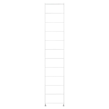 SUS Shelving Unit Additional Frame - Light Grey - Extra Large MUJI