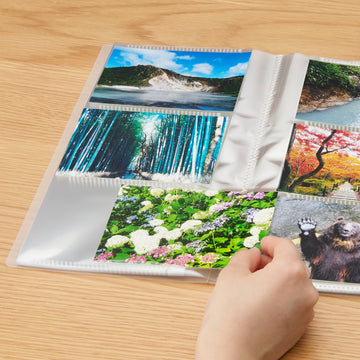 Polypropylene High Transparency Photo Album 3 Rows MUJI
