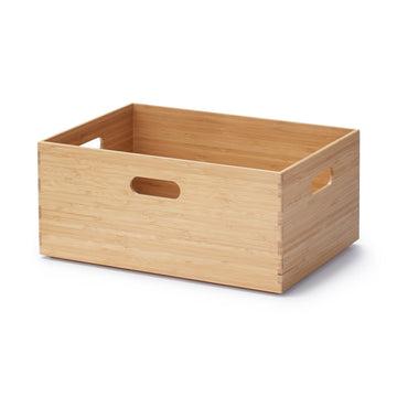 Stackable Bamboo Box - Medium W37 x D26 x H16.5 cm MUJI