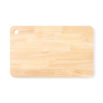 Rubberwood Rectangular Cutting Board - Large MUJI