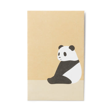 Bamboo Paper Petit Envelope - Small - Giant Panda MUJI
