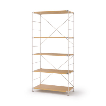 SUS Oak Wide Shelving Unit - Large MUJI