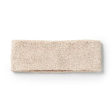Pile Hair Turban Slim - Beige MUJI