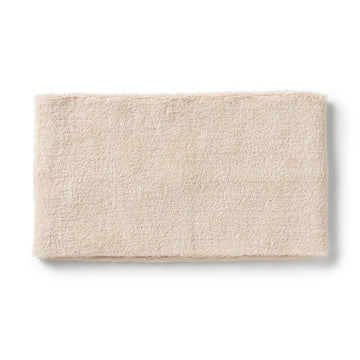 Pile Hair Turban Wide - Beige MUJI