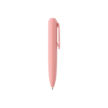 Compact Gel Ink Ballpoint Pen Knock Type 0.5 mm - Pink MUJI