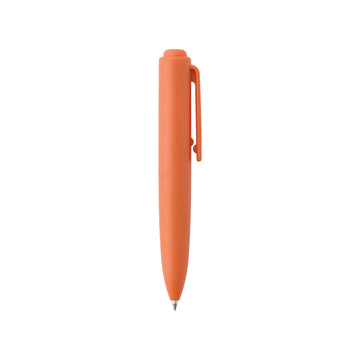 Compact Gel Ink Ballpoint Pen Knock Type 0.5 mm - Orange MUJI