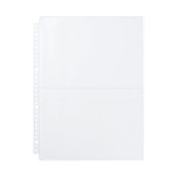 2-Pocket Refill for A4 Wide Organizer MUJI