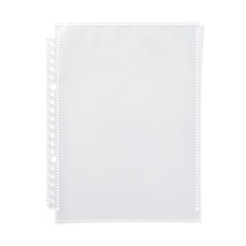 Clear Pocket Refill for A5 Wide Organizer MUJI