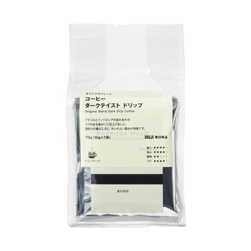 Original Blend Dark Drip Coffee MUJI