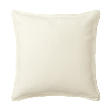 Washed Linen Cushion Cover Off White MUJI