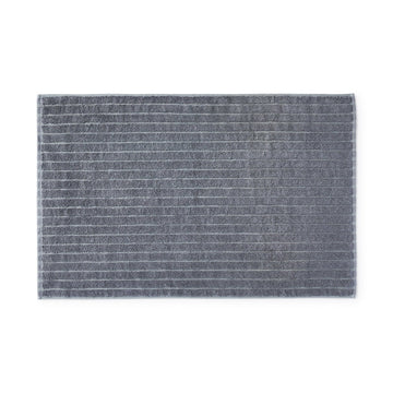 Cotton Linen Bath Mat - W45 x L70 cm - Charcoal Grey MUJI