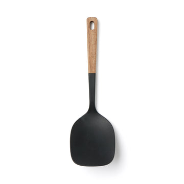 Wooden Handle Silicone Turner MUJI