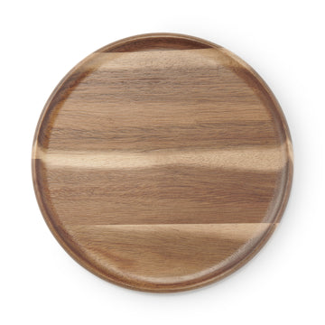 Acacia Plate/Round Cutting Board Large MUJI