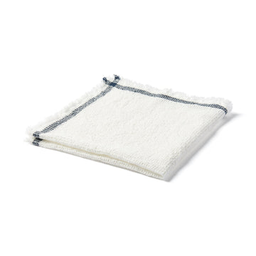 Indian Cotton Waffle Weave Multipurpose Cloth - Navy MUJI