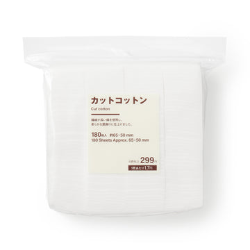 Cut Cotton (180 Pack) MUJI