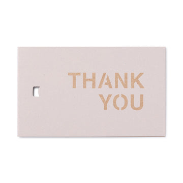Gift Message Tag - Thank You MUJI