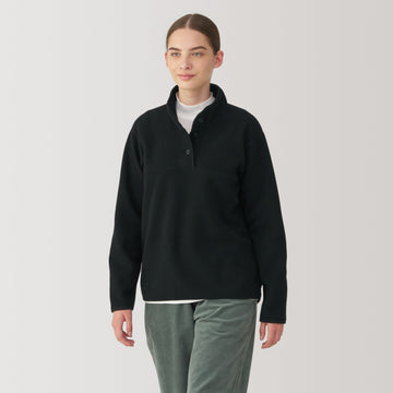 Women's Recyclable Fleece Pullover MUJI