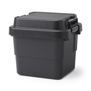 Heavy Duty Polypropylene Storage Box - Dark Grey - Small (30 L) MUJI