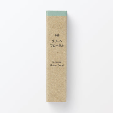 Incense Sticks - Green Floral (12 Pack) MUJI