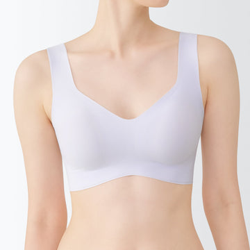 Women's Complete Seamless Half Top Bra MUJI