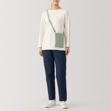 2-Way Water Repellent Mini Sacoche / Crossbody Bag MUJI