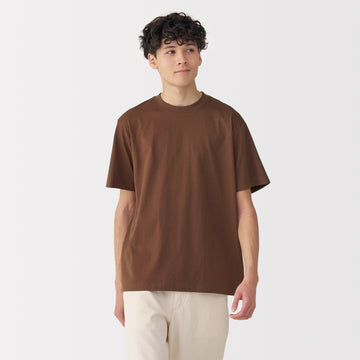 Men's Jersey Crew Neck Short Sleeve T-Shirt MUJI