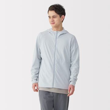 UV Protection Quick Dry Pocketable Zip-Up Hoodie MUJI