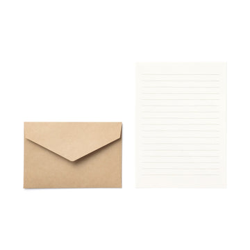 Letter Writing Set - Kraft MUJI