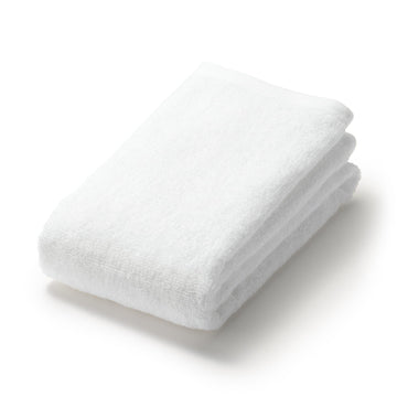 Twin Pile Face Towel Off White MUJI