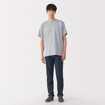 Men's Stretch Denim Slim Pants (L30") MUJI